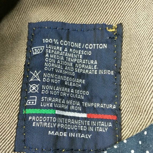 Designer Denim David Brown Italian Made Naples Italy Button Fly Jeans Size 30/30 - Picture 7 of 8